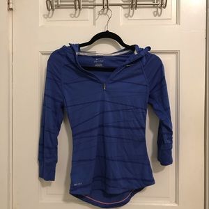 Blue Dri-Fit Nike Running Top